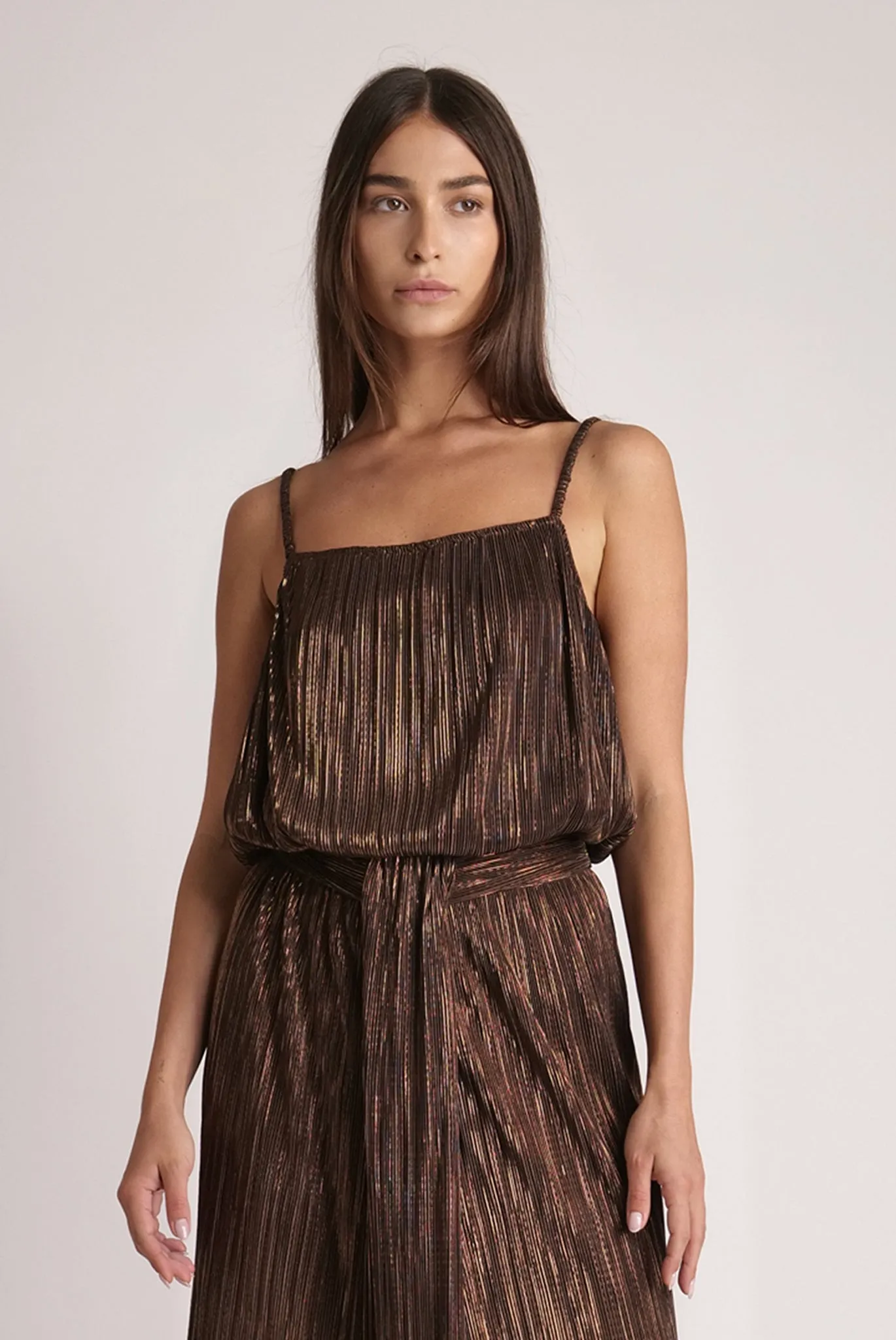 SABINA MUSAYEV Ilana Top - Dark Brown