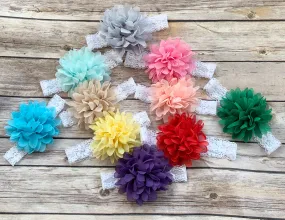 Set of 10 headbands