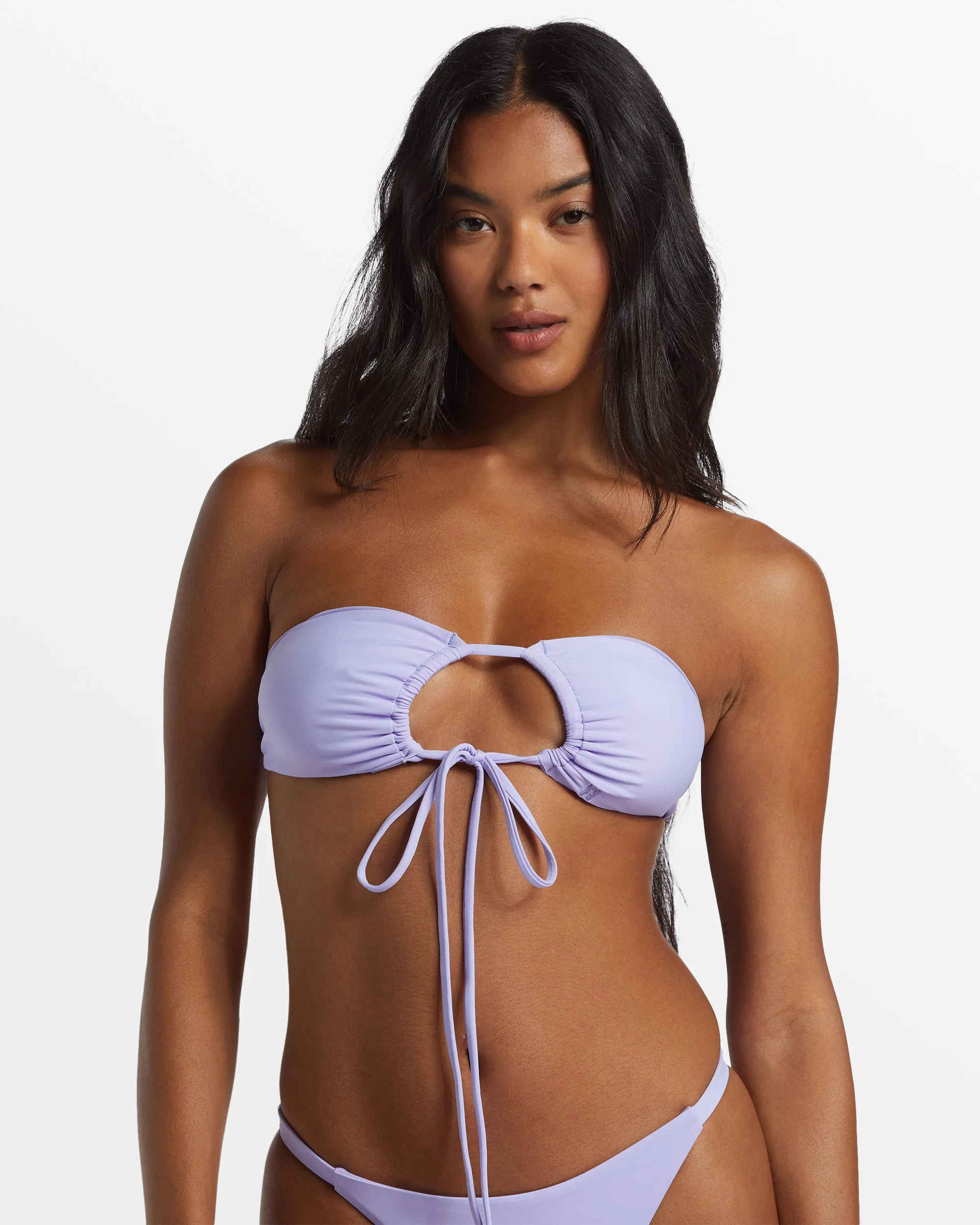 Sol Searcher Multi-Way Triangle Bikini Top - Purple Punch