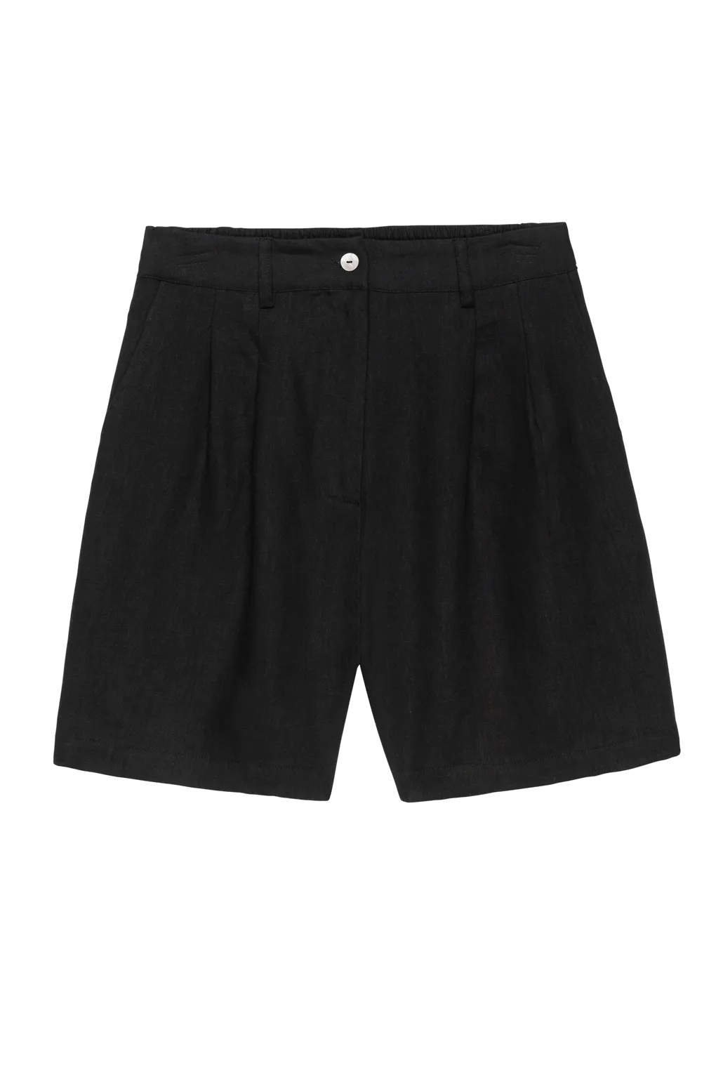 The Linen Pleated Short