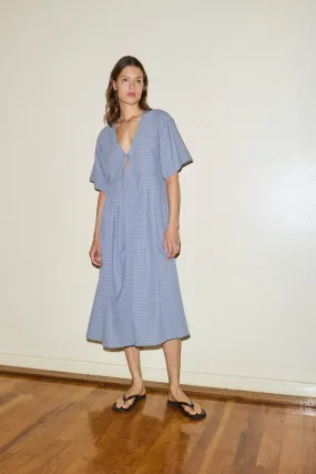 The Square Sleeve Dress - Pillow Check