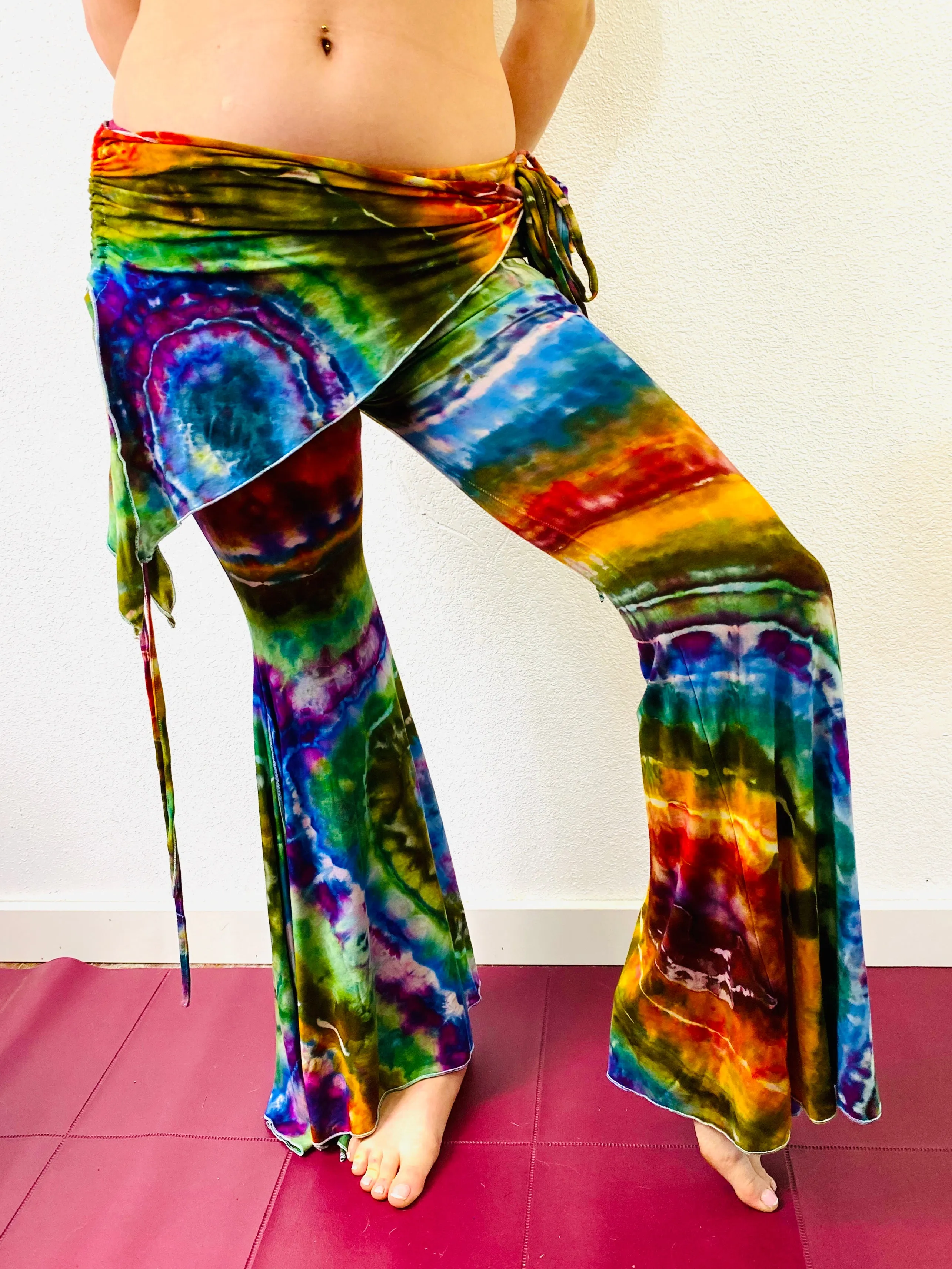 Tie Dye Skirt Pants Onesie