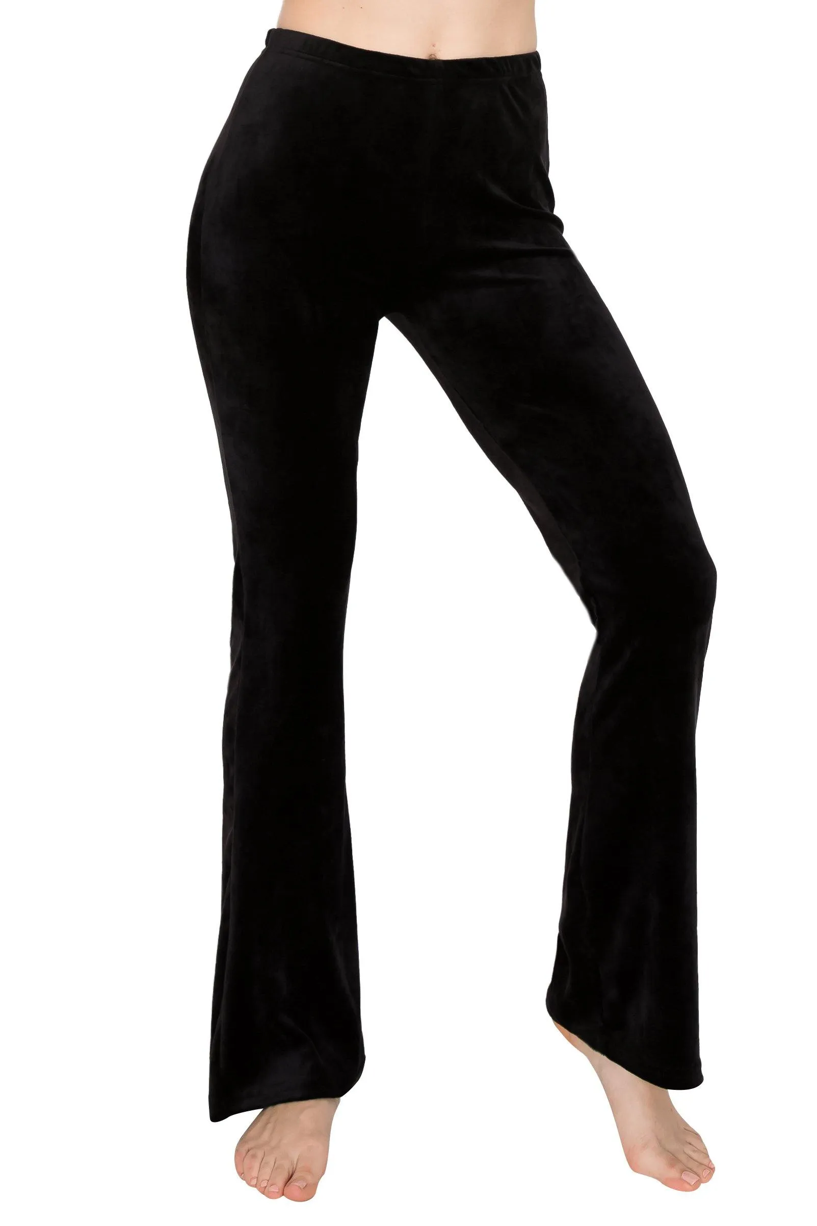 Velvet Palazzo Pants - Bell Bottom Pants