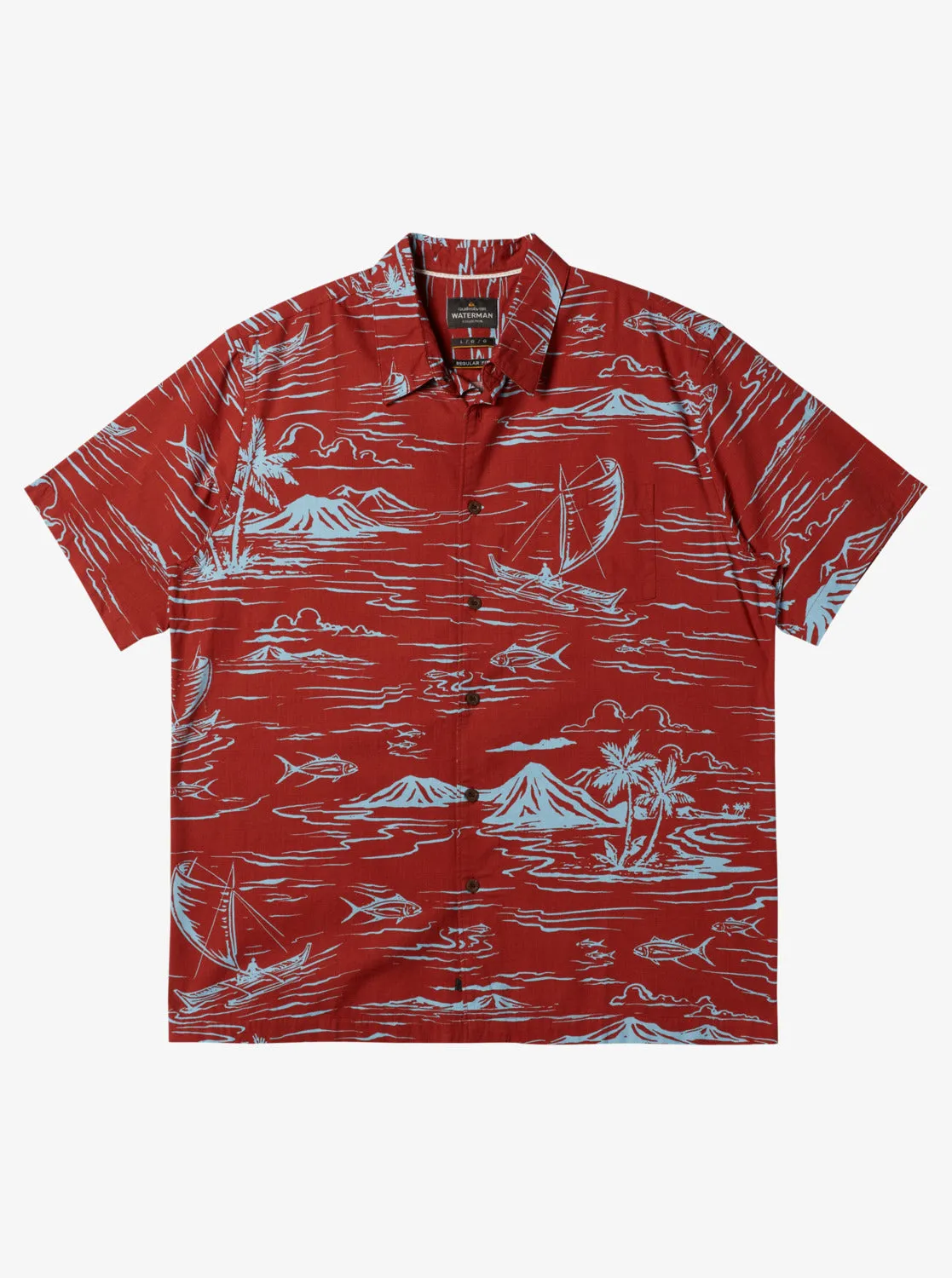 Waterman Day Dreamer Shirt - Fire Day Dreamer Woven