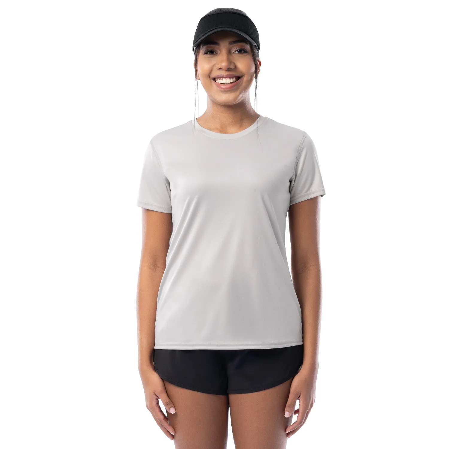 Women's Light Grey Training T-Shirt