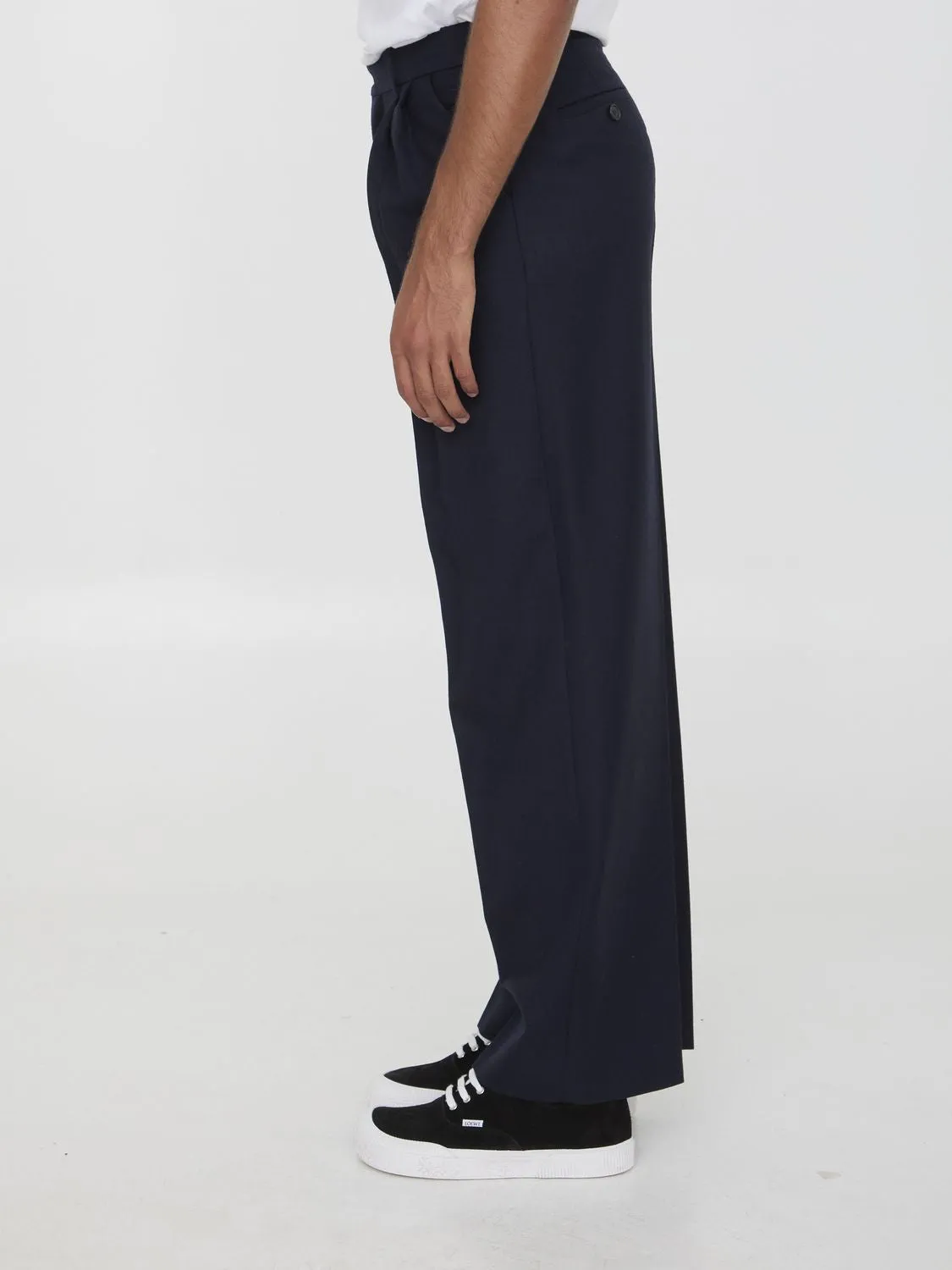 WOOL TROUSERS